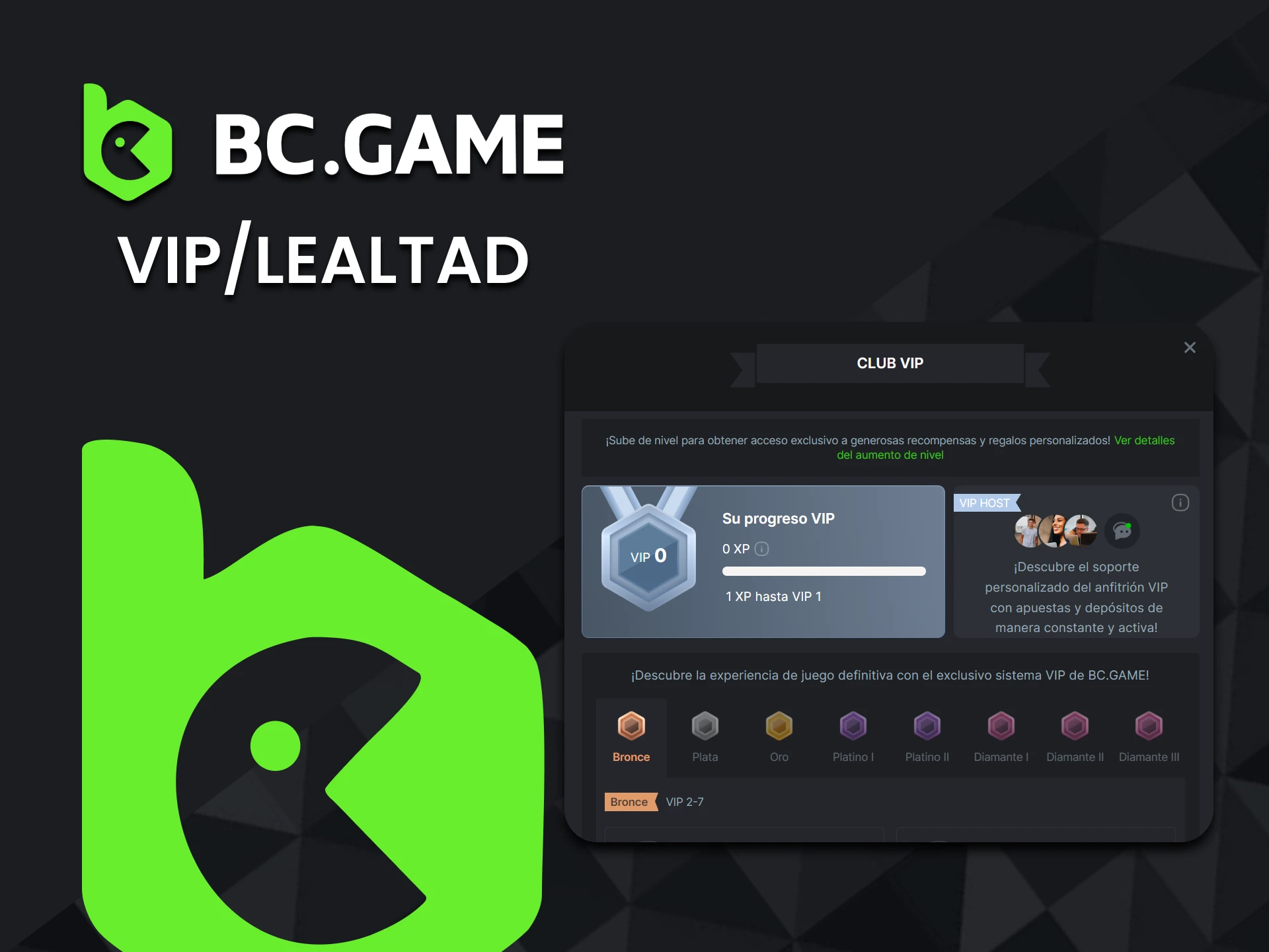 Te contamos sobre el programa BC Game VIP.