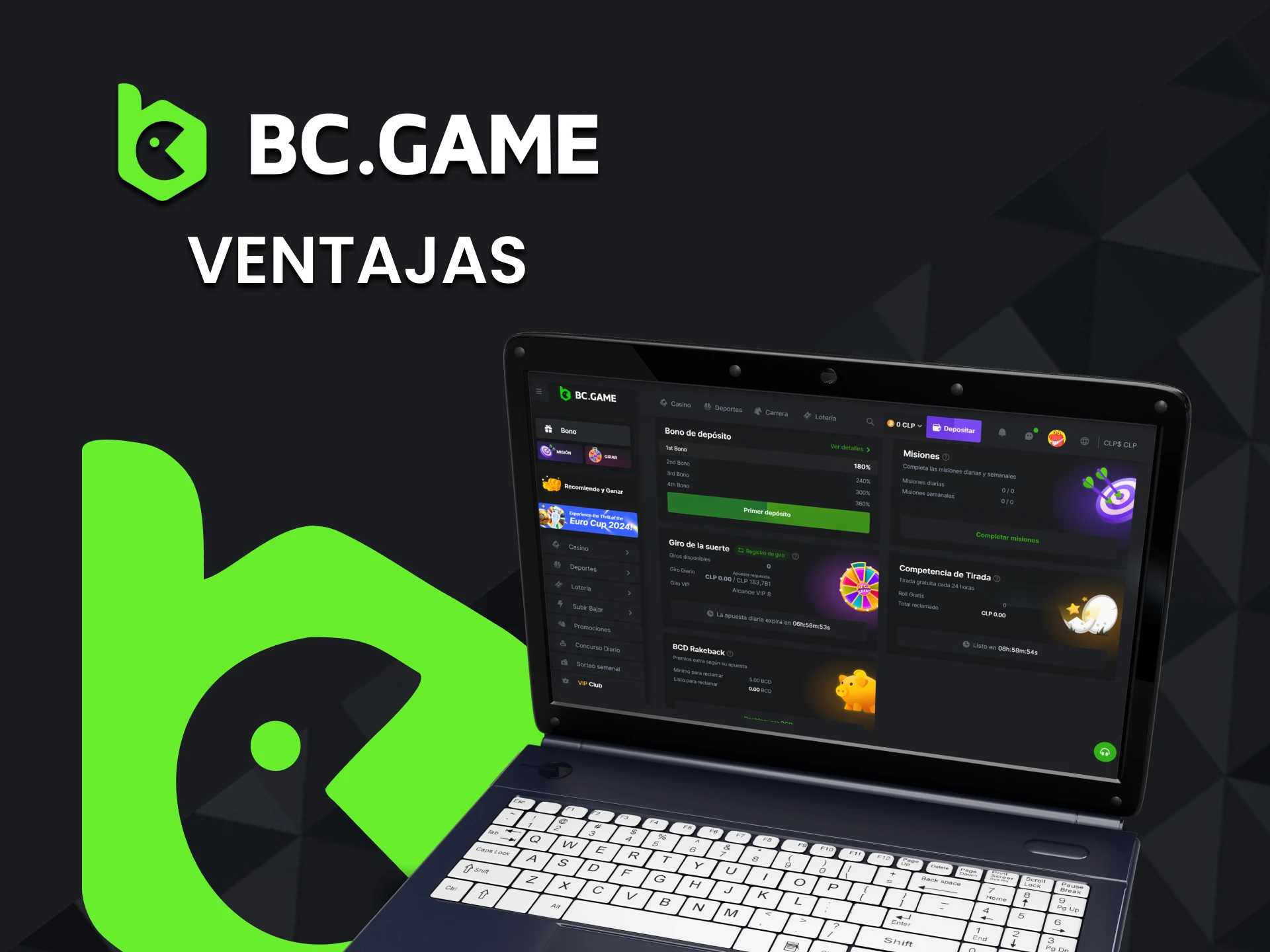 Te contamos las ventajas del casino BC Game.